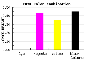 #8C505B color CMYK mixer