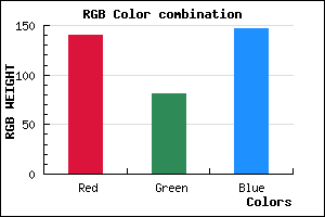 rgb background color #8C5193 mixer
