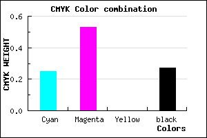 #8C58BA color CMYK mixer
