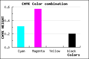 #8C58CC color CMYK mixer