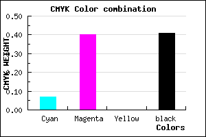 #8C5A97 color CMYK mixer