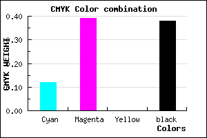 #8C619F color CMYK mixer