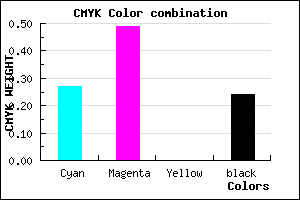 #8C63C1 color CMYK mixer