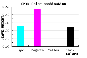 #8D65BF color CMYK mixer
