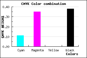 #8D679F color CMYK mixer