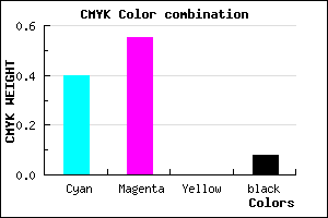 #8D6AEA color CMYK mixer