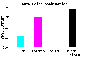 #8D6F9F color CMYK mixer