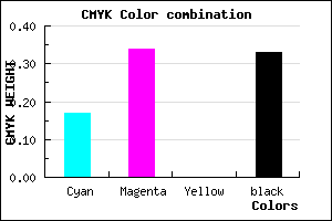 #8D70AA color CMYK mixer