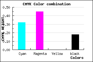 #8D72D0 color CMYK mixer