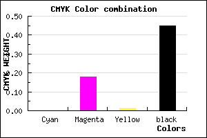 #8D738C color CMYK mixer
