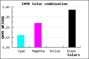 #8D7AA0 color CMYK mixer