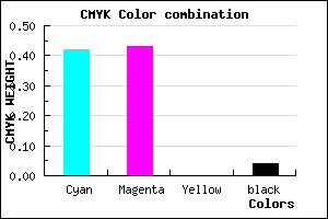 #8D8AF4 color CMYK mixer