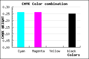 #8D8CBE color CMYK mixer