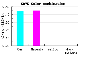 #8D8CFE color CMYK mixer