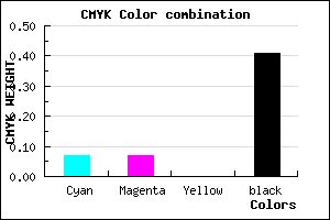 #8D8D97 color CMYK mixer