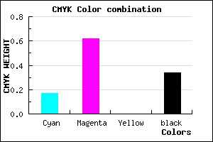 #8D41A9 color CMYK mixer