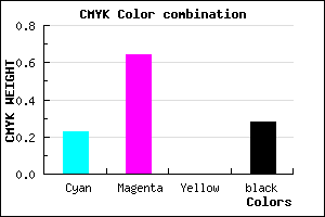 #8D42B8 color CMYK mixer