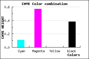 #8D459F color CMYK mixer