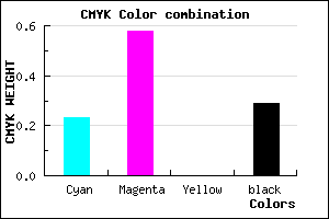 #8D4CB6 color CMYK mixer