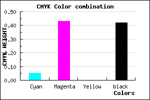 #8D5595 color CMYK mixer