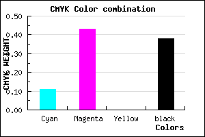 #8D5B9F color CMYK mixer
