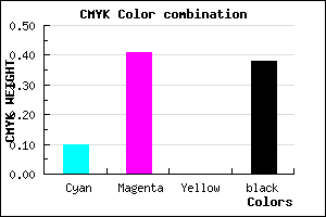 #8D5D9D color CMYK mixer