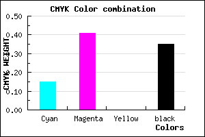 #8D62A6 color CMYK mixer