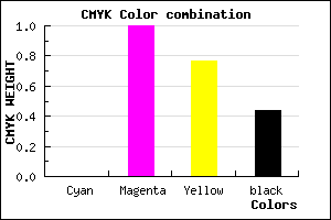 #8E0021 color CMYK mixer