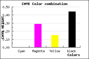 #8E6579 color CMYK mixer