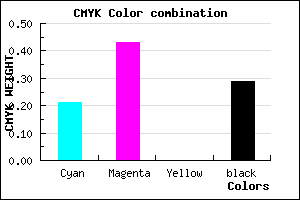 #8E66B4 color CMYK mixer