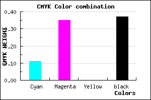 #8E68A0 color CMYK mixer