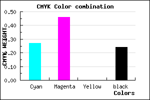#8E68C2 color CMYK mixer