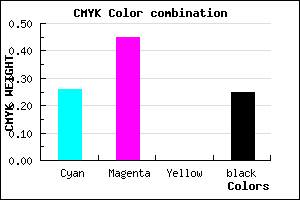 #8E6AC0 color CMYK mixer