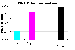 #8E6B9D color CMYK mixer