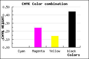 #8E6C7A color CMYK mixer