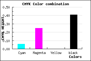 #8E7197 color CMYK mixer
