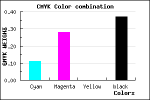 #8E74A0 color CMYK mixer