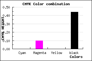#8E808E color CMYK mixer