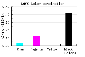 #8E8193 color CMYK mixer