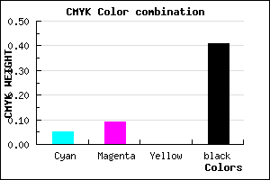 #8E8896 color CMYK mixer