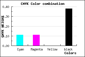 #8E8D9F color CMYK mixer