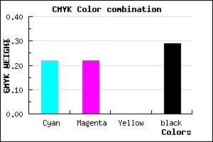 #8E8DB5 color CMYK mixer