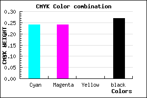 #8E8EBA color CMYK mixer