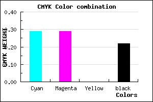 #8E8EC8 color CMYK mixer