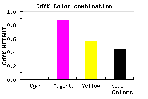 #8E123E color CMYK mixer