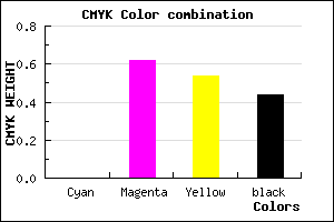 #8E3641 color CMYK mixer