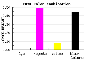 #8E4883 color CMYK mixer