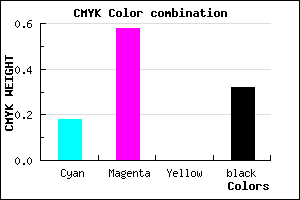 #8E49AD color CMYK mixer