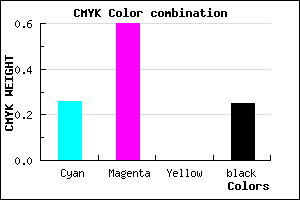 #8E4CC0 color CMYK mixer