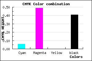 #8E4D97 color CMYK mixer